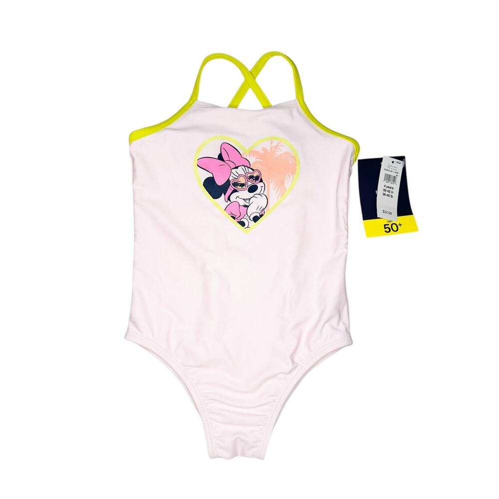 Gap x Disney Minnie Mouse One Piece Bathing Suit Size 4T